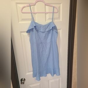 Gianni Bini Light Blue Ruffle Sundress